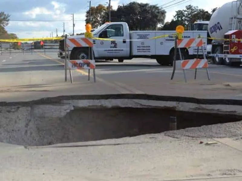 Sinkhole Remediation Services in Wildwood